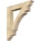 Ekena Millwork Merced Traditional Rough Sawn Bracket, Douglas Fir, 6"W x 40"D x 44"H BKT06X40X44MRC01RDF - alternate 1